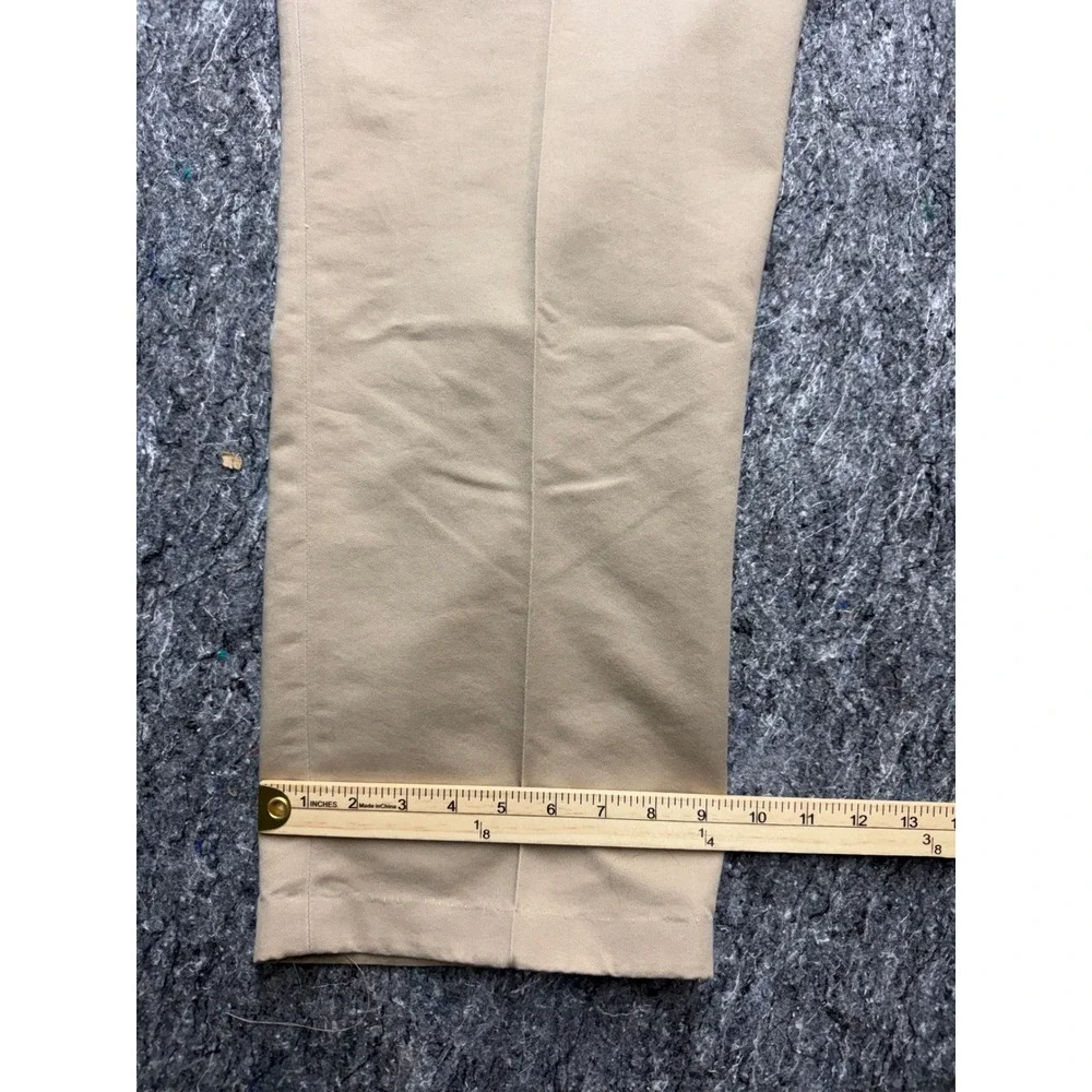 Dockers D3 Classic Fit Khaki Pants Mens 36x29 Tan Flat Front Chino Trousers